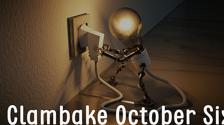 Clambake October Six Font Family