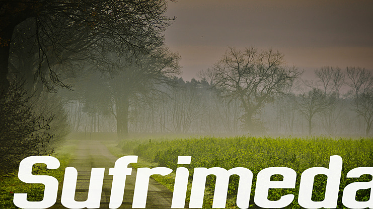 Sufrimeda Font