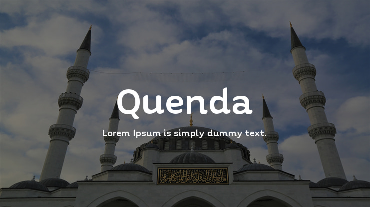 Quenda Font