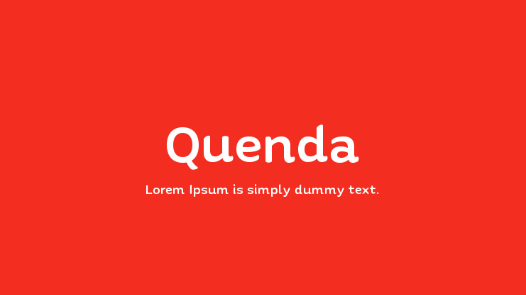 Quenda Font