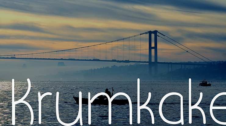 Krumkake Font Family