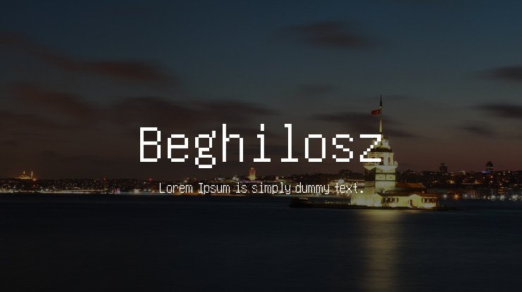 Beghilosz Font