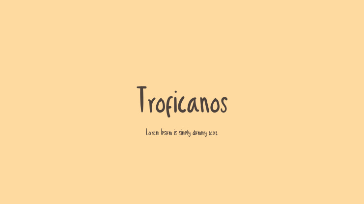 Troficanos Font