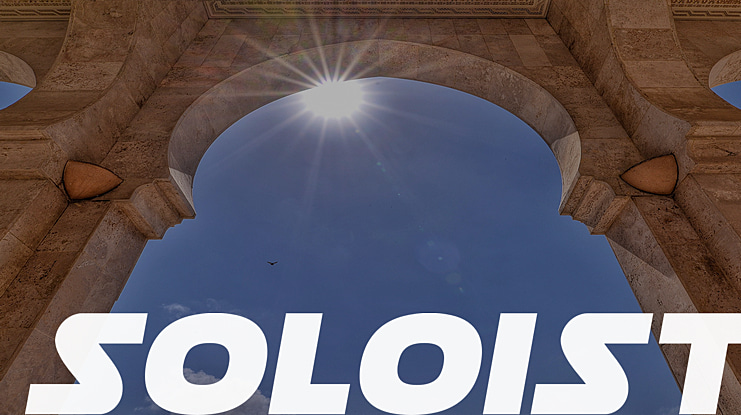 Soloist Halftone Font Family