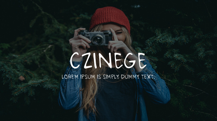 CZINEGE Font