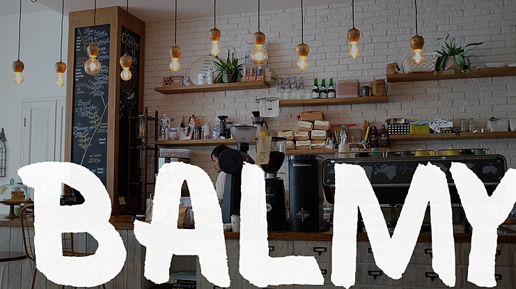 Balmy Font
