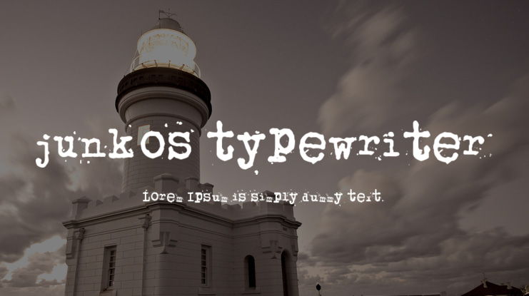 junkos typewriter Font
