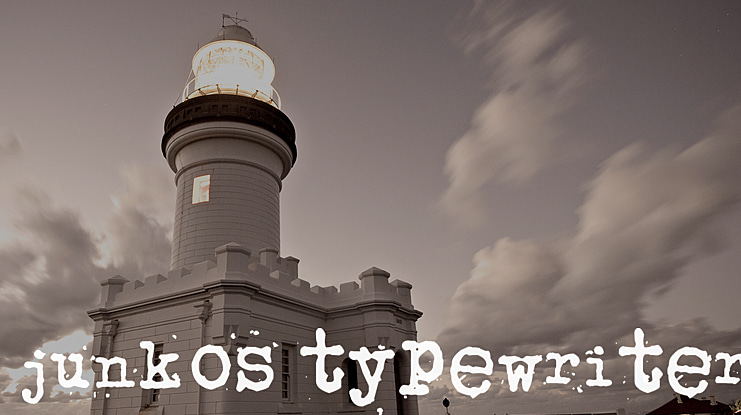 junkos typewriter Font