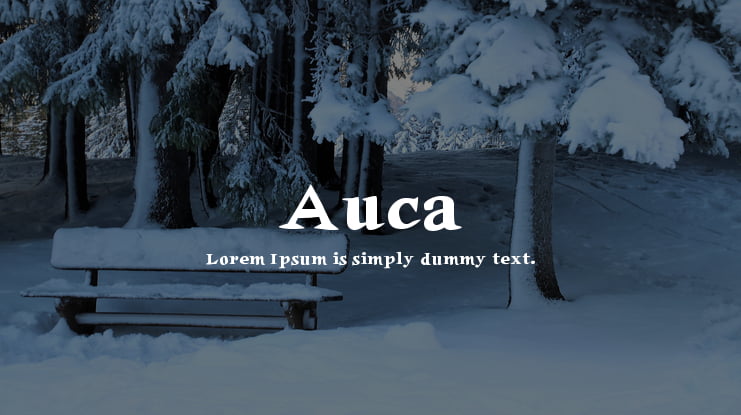 Auca Font