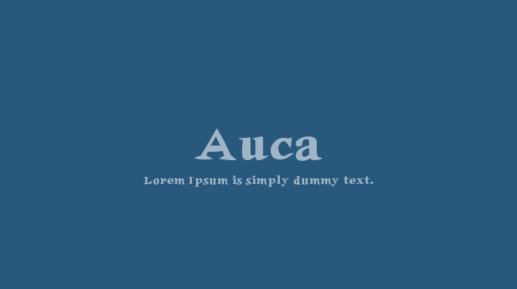 Auca Font