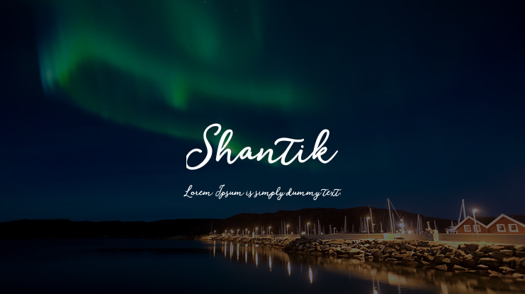 Shantik Font