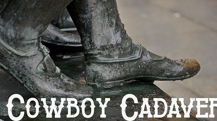 Cowboy Cadaver Font