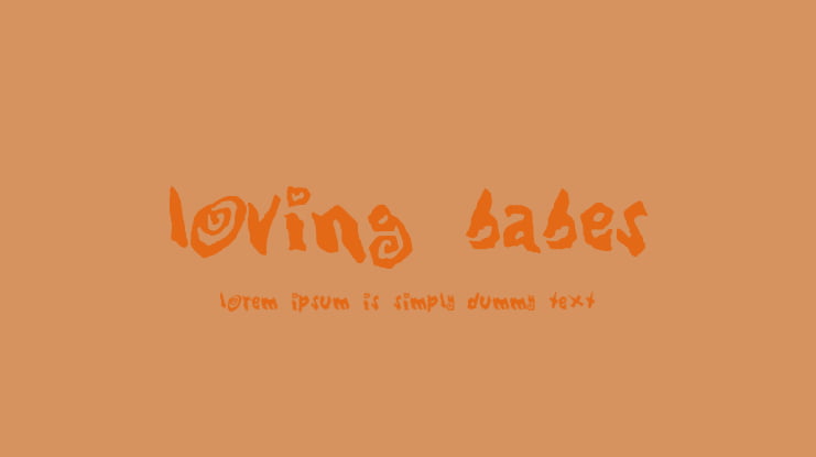 Loving Babes Font