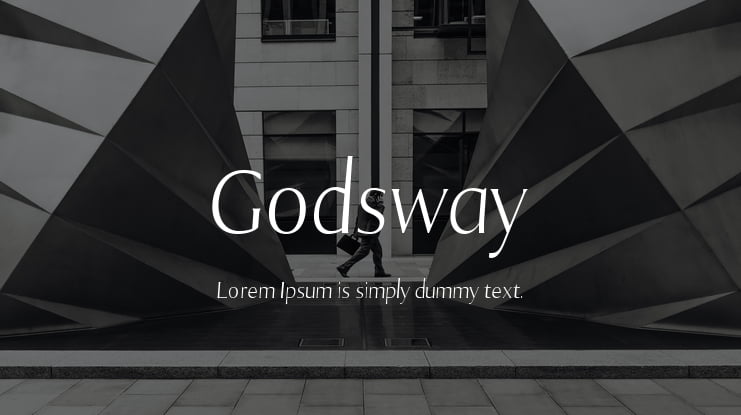 Godsway Font