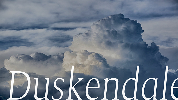 Duskendale Font