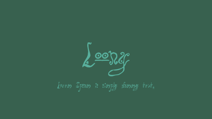 Loony Font