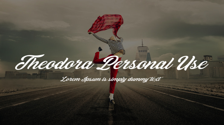 Theodora Personal Use Font