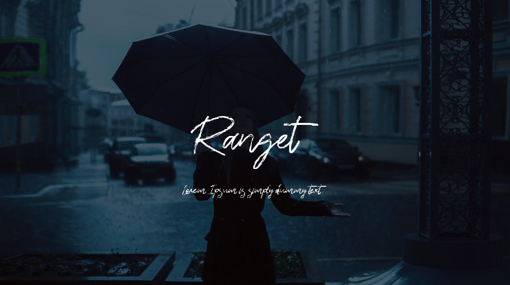 Ranget Font
