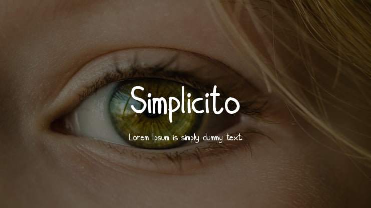 Simplicito Font