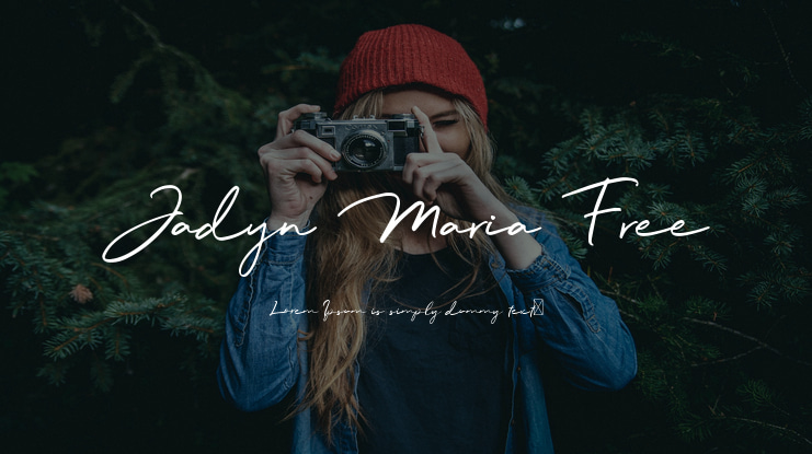 Jadyn Maria Free Font