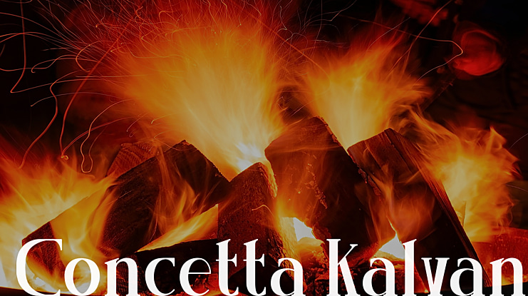 Concetta Kalvani Font