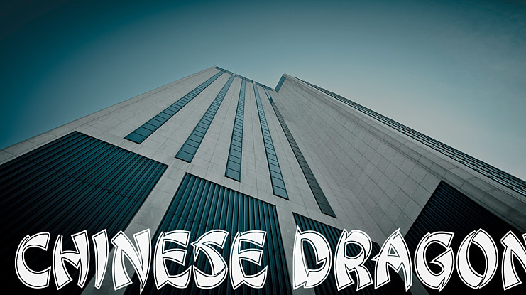 Chinese Dragon Font