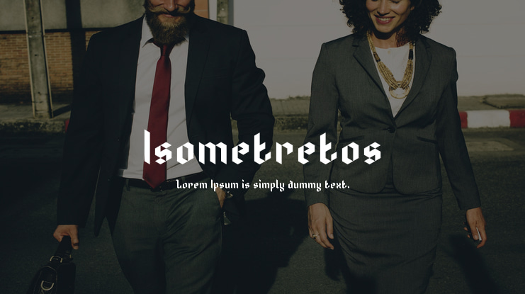 Isometretos Font