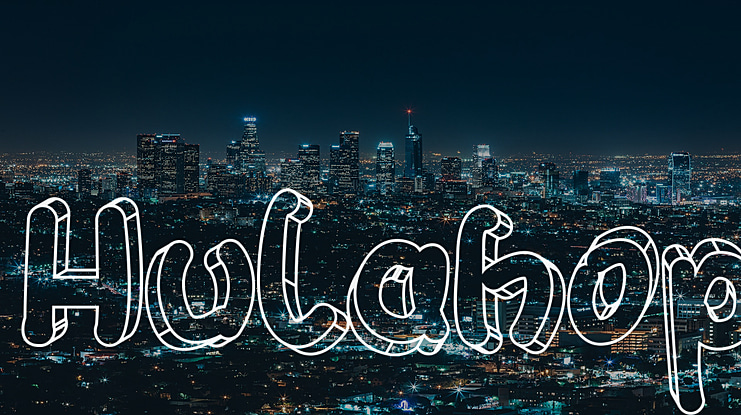 Hulahop Font