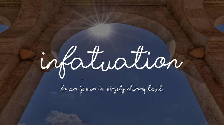 Infatuation Font