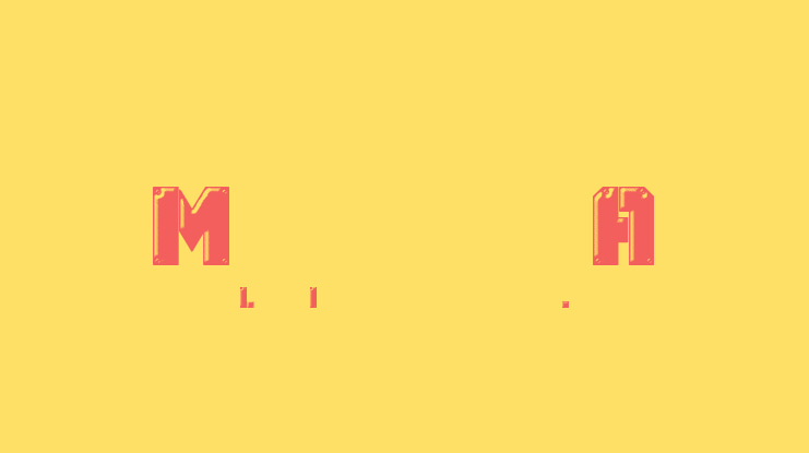 Mechanical Animals Font