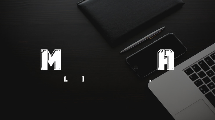 Mechanical Animals Font