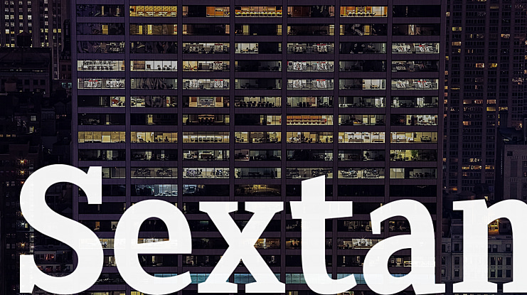 Sextan Font Family
