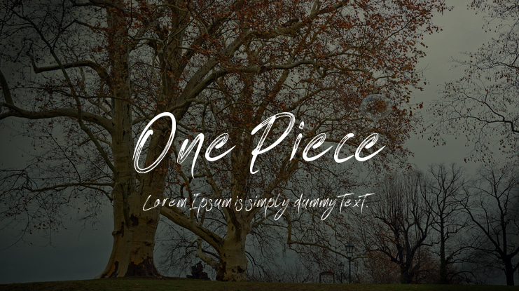 One Piece Font