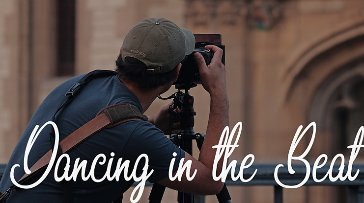 Dancing in the Beat Font