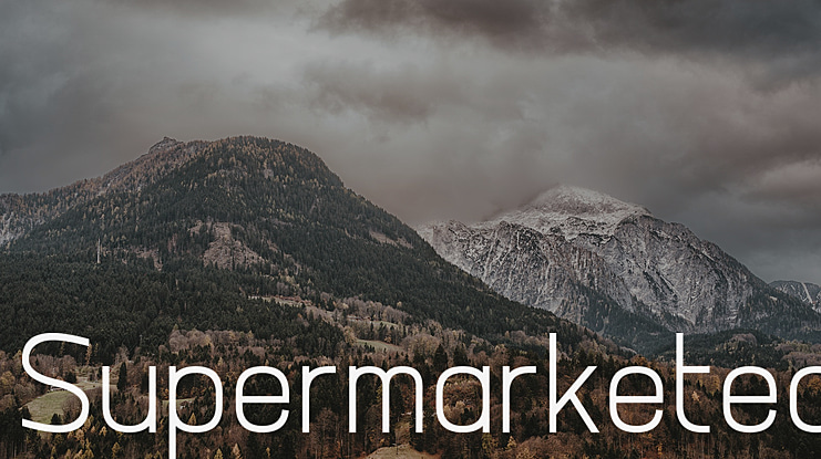 Supermarketed Font