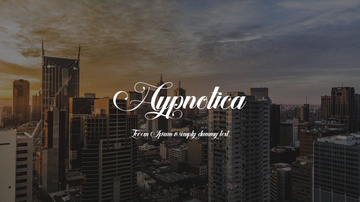 Hypnotica Font
