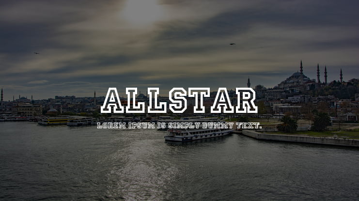 Allstar Font