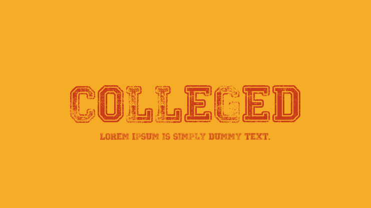 Colleged Font