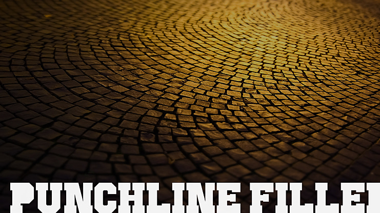 Punchline Filled Font