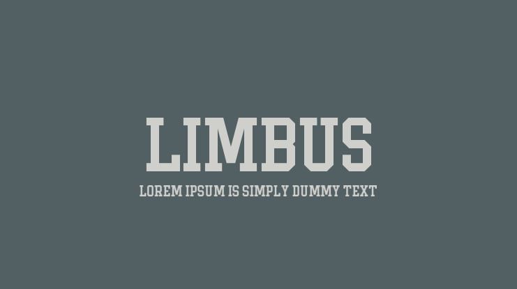 Limbus Font