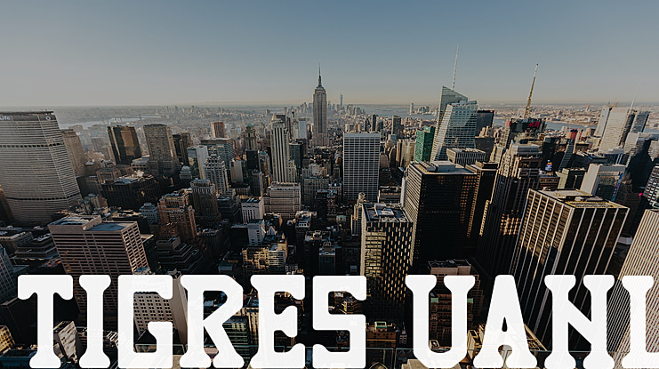 TIGRES UANL Font