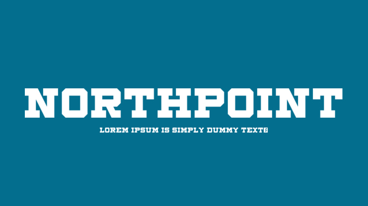 Northpoint Font