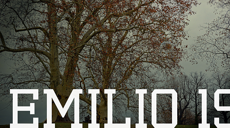 Emilio 19 Font