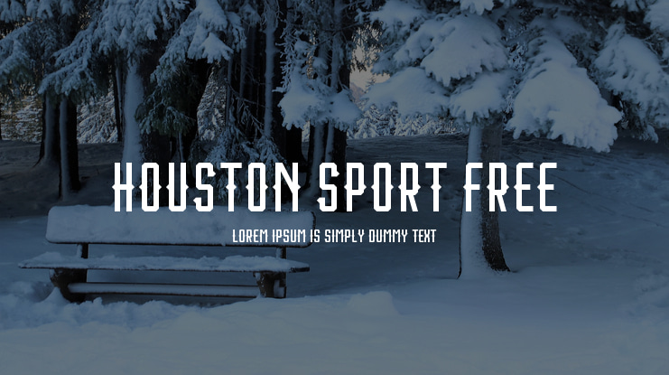 Houston Sport Free Font