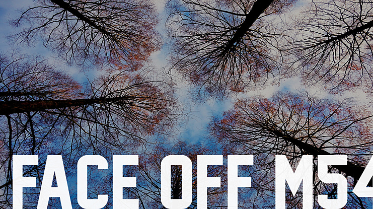 Face Off M54 Font