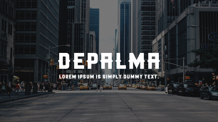 DEPALMA Font