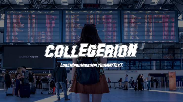 Collegerion Font