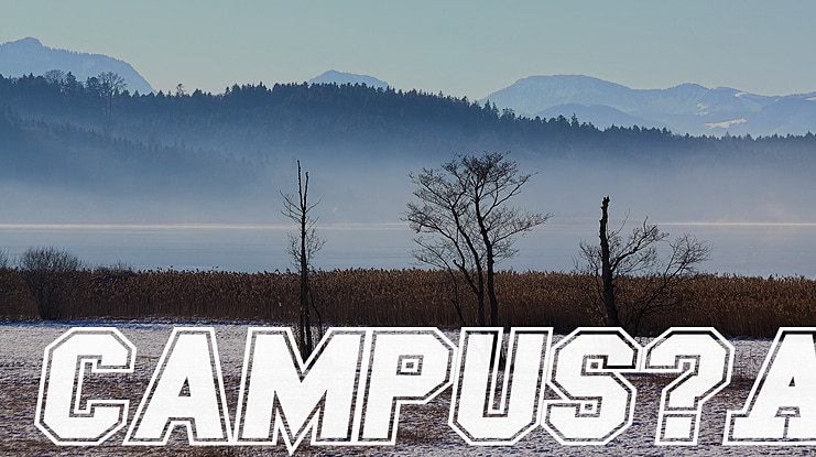 Campus A Font
