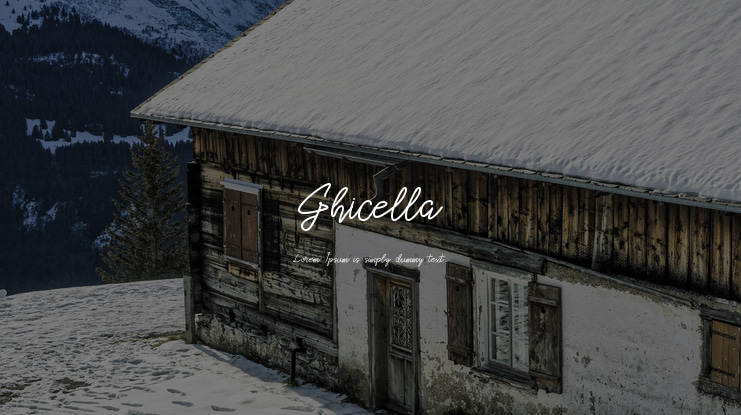 Ghicella Font