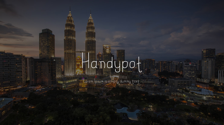 Handypot Font